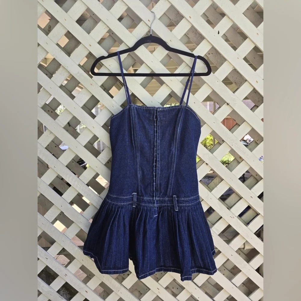 Lioness Honey Denim Corset Mini Dress - Picture 5 of 6